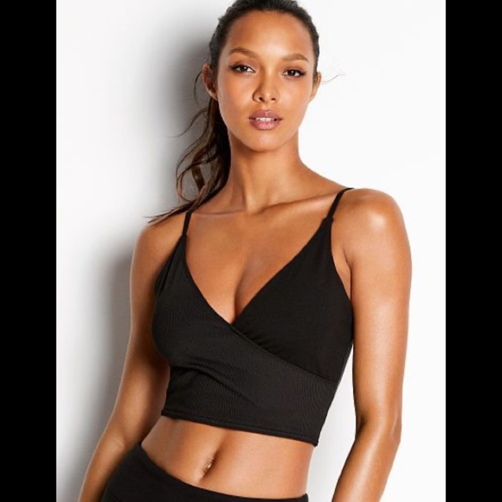 Victoria Secret Sport Wrap Crop Top